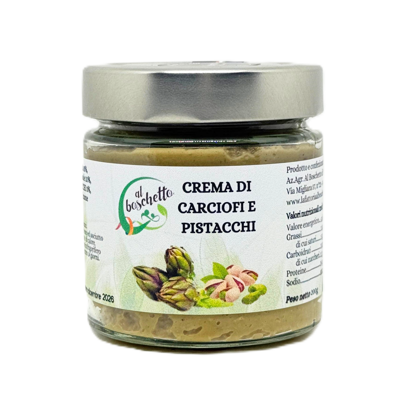 Crema di Carciofi e Pistacchi