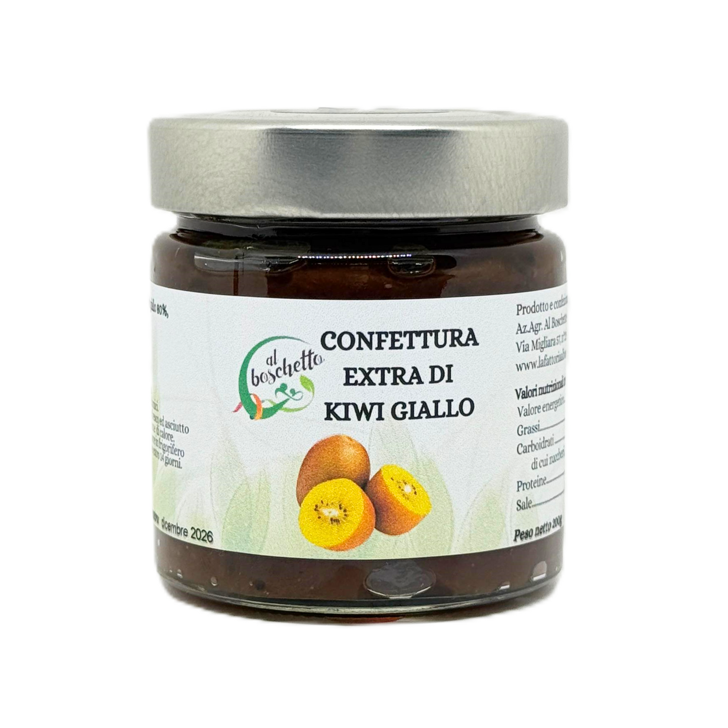 Confettura Extra di Kiwi Giallo