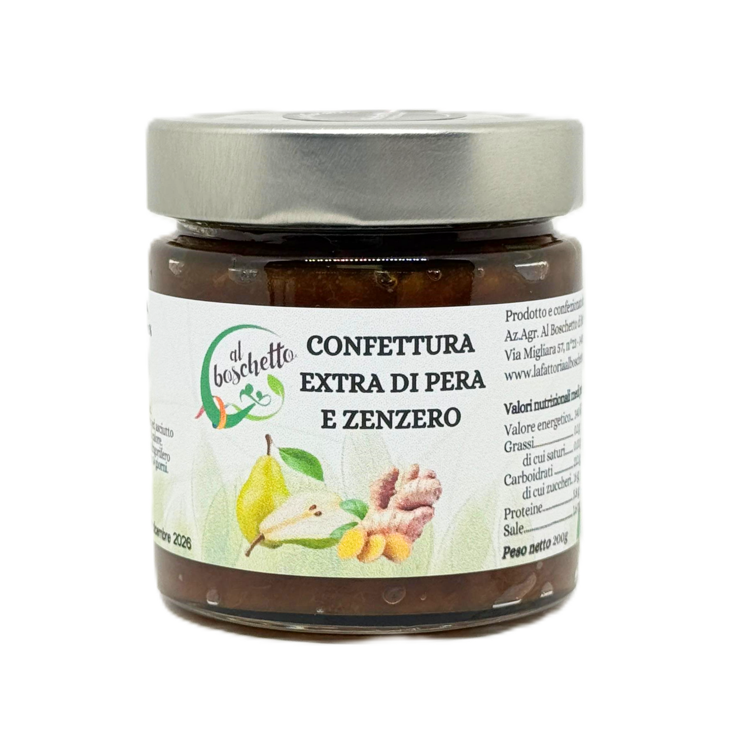 Confettura Extra di Pera e Zenzero