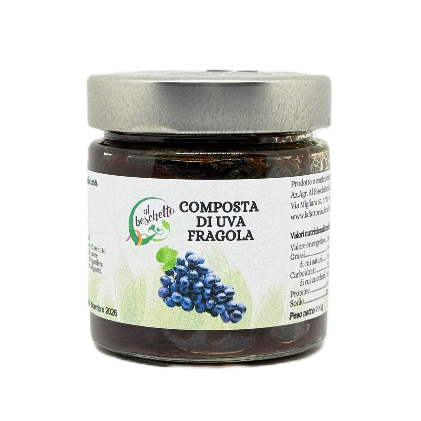 Composta di Uva Fragola