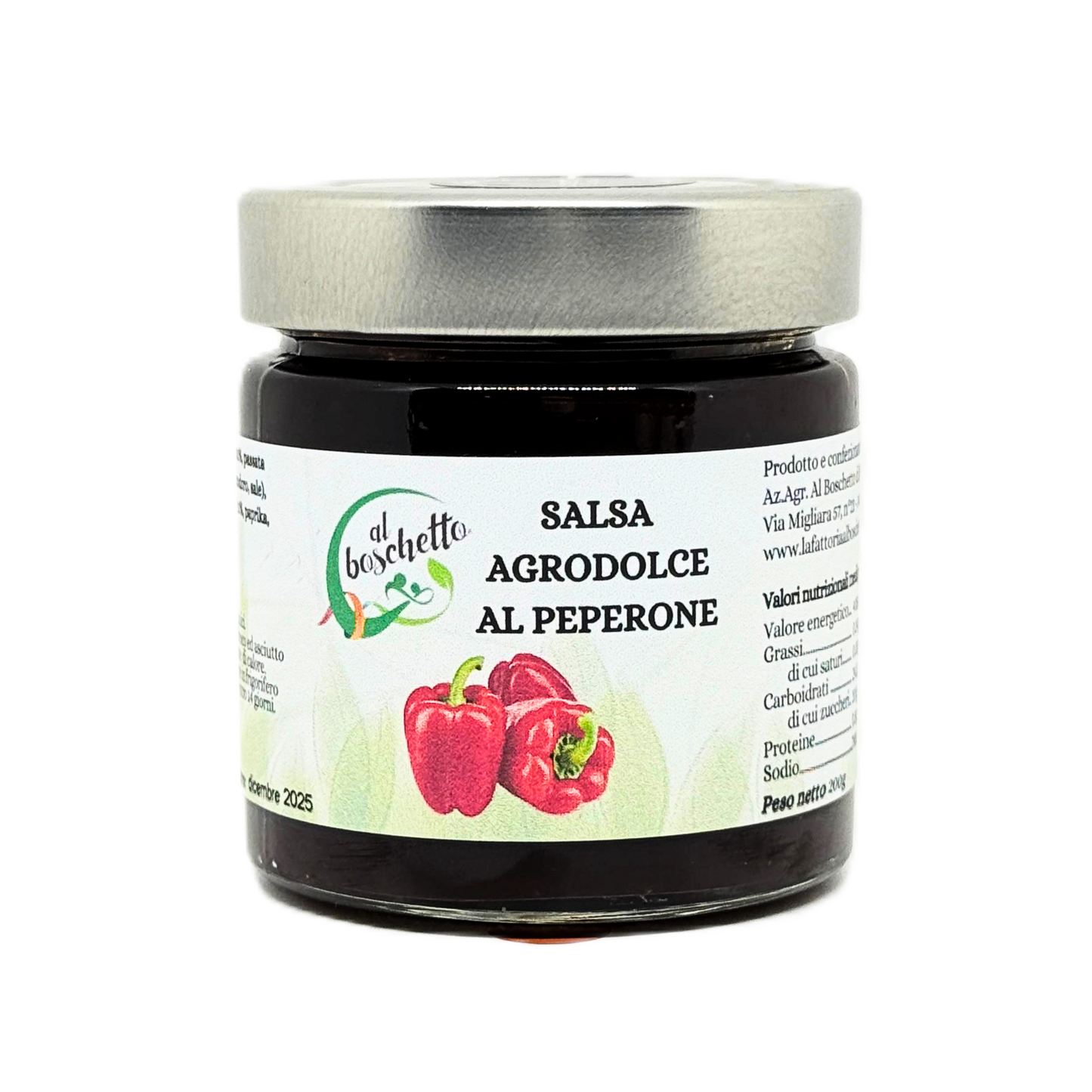 Salsa Agrodolce al Peperone Rosso